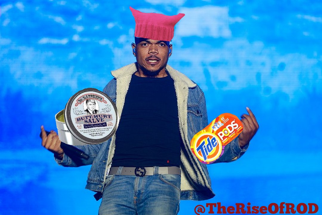TheRISEofROD's tweet photo. @Education4Libs @chancetherapper Chance "The Crapper" is a complete coward.

The Lunatic Left Democrat plantation owners rounded him up &amp; whipped his mentality back to Liberal slavery.

Trump was never considered racist until he ran against actual racist, Hillary Clinton.

Liberal Mafia won against loser Chance. https://t.co/3BHzrARKDI