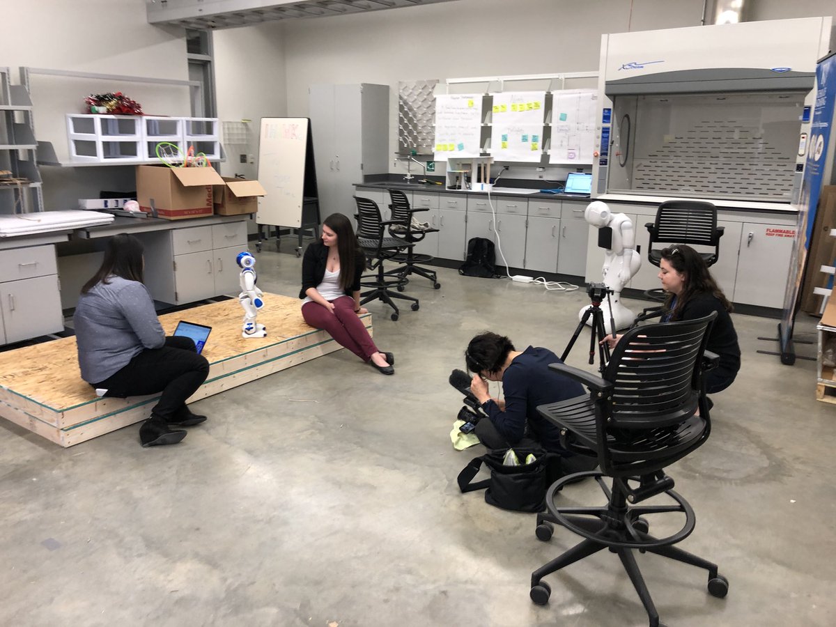 Our <a href="/kuengineering/">KU Engineering</a> students and Dr. Williams were interviewed on human-robot interaction &amp; the workplace.