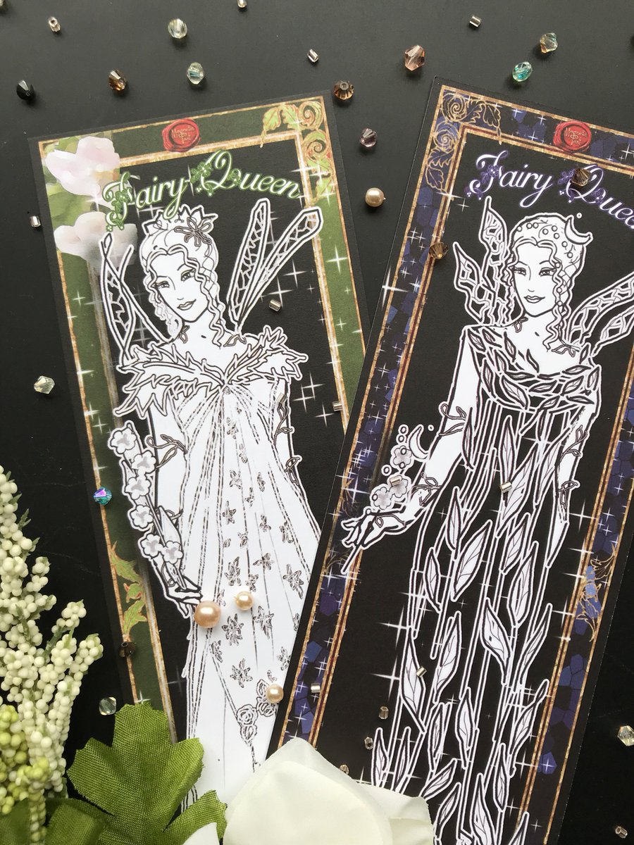 MagneticPast's tweet photo. For all of you who believe and love fairy tales... here is our double-sided fairy queen bookmark to color. Now available in our Etsy shop! https://t.co/9sbvM3VHMS