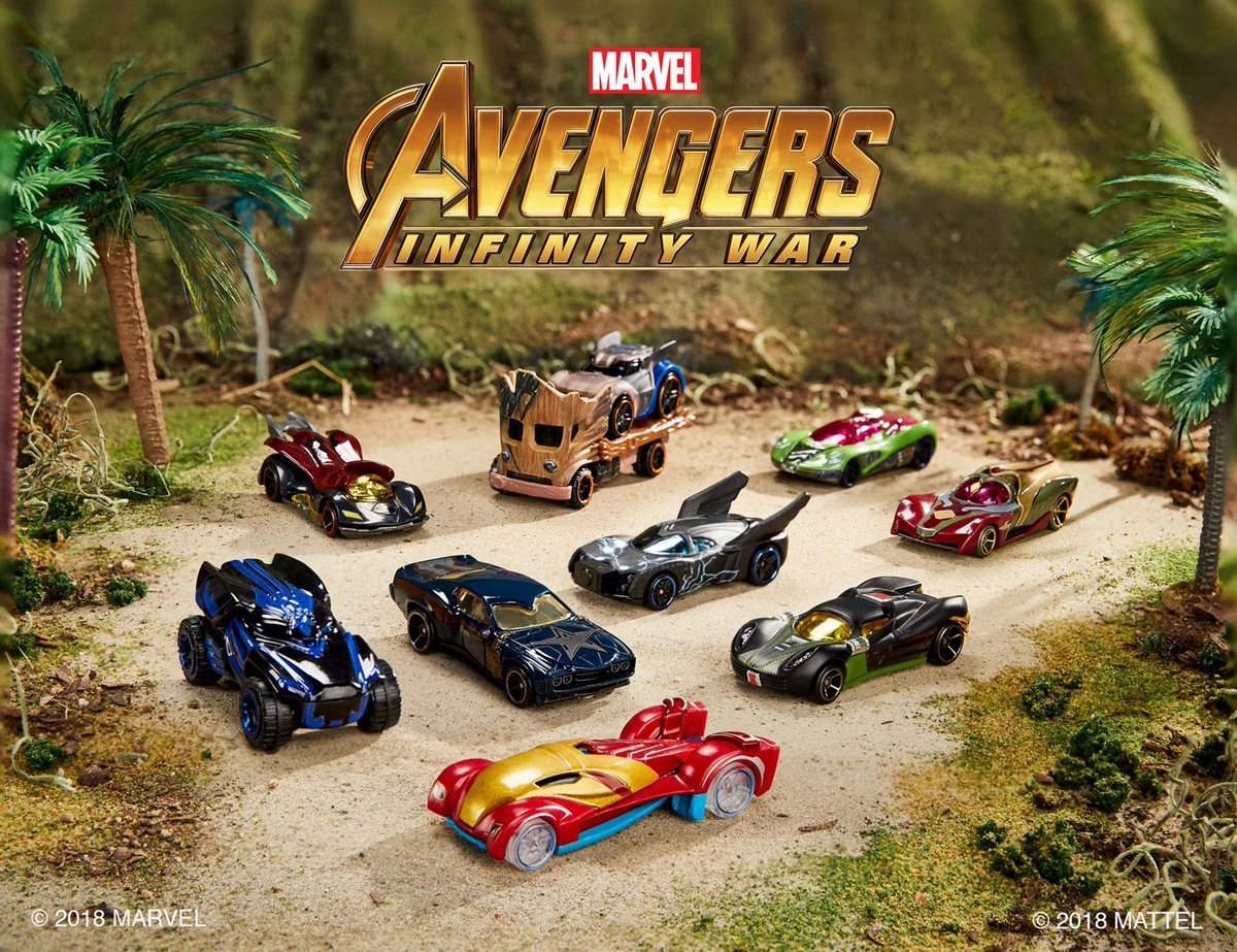 Hot Wheels on Twitter: "The @Marvel @Avengers : Infinity War Character Cars  are geared up for an epic battle! #Marvel #InfinityWar  https://t.co/yfEvubY4nv" / Twitter