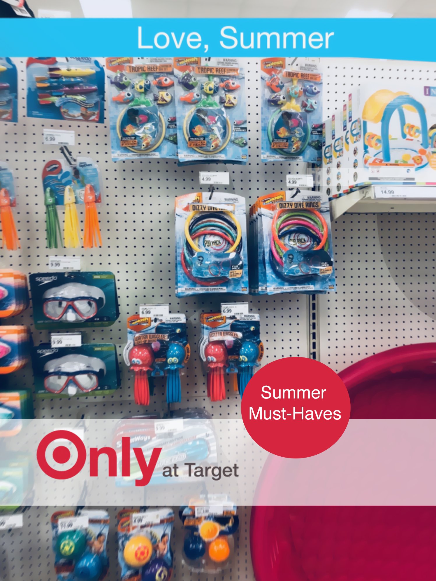 Target shop pool toys