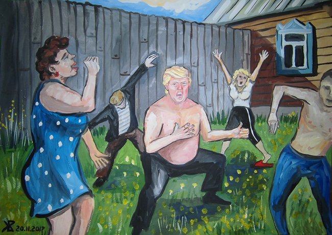 TweetUrod's tweet photo. Трамп - наш! https://t.co/vkIVqIge1D