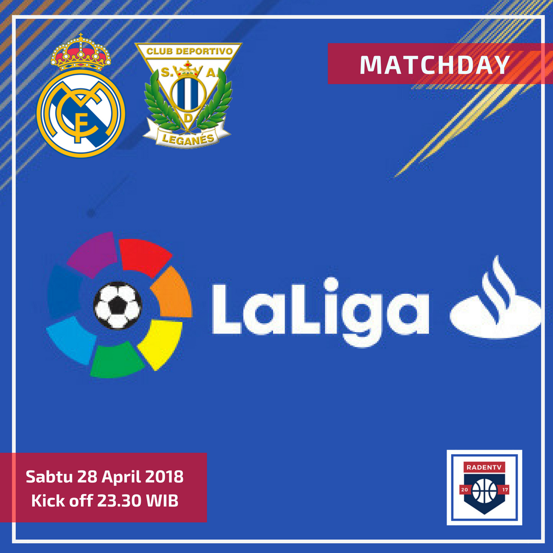 Raden_TV's tweet photo. [FREE LIVE STREAMING]

🏆Liga Spanyol
🆚Real Madrid vs Leganes
📅Sabtu 28 April 2018
⏱️23.30 WIB
📱https://t.co/NgfILdD6kd
#RMLiga #MadridLeganes #LiveRaden https://t.co/APOXUkqHOl