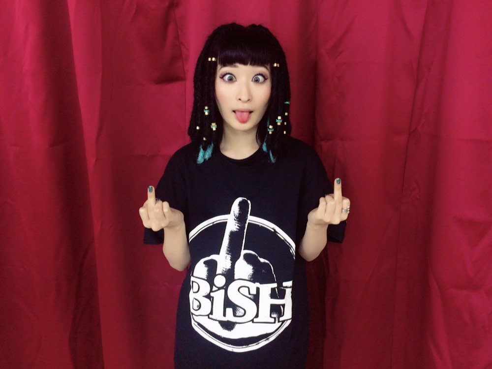 BiSH リンリン FUCKスウェット トレーナー Rene Lalique ルネラリック