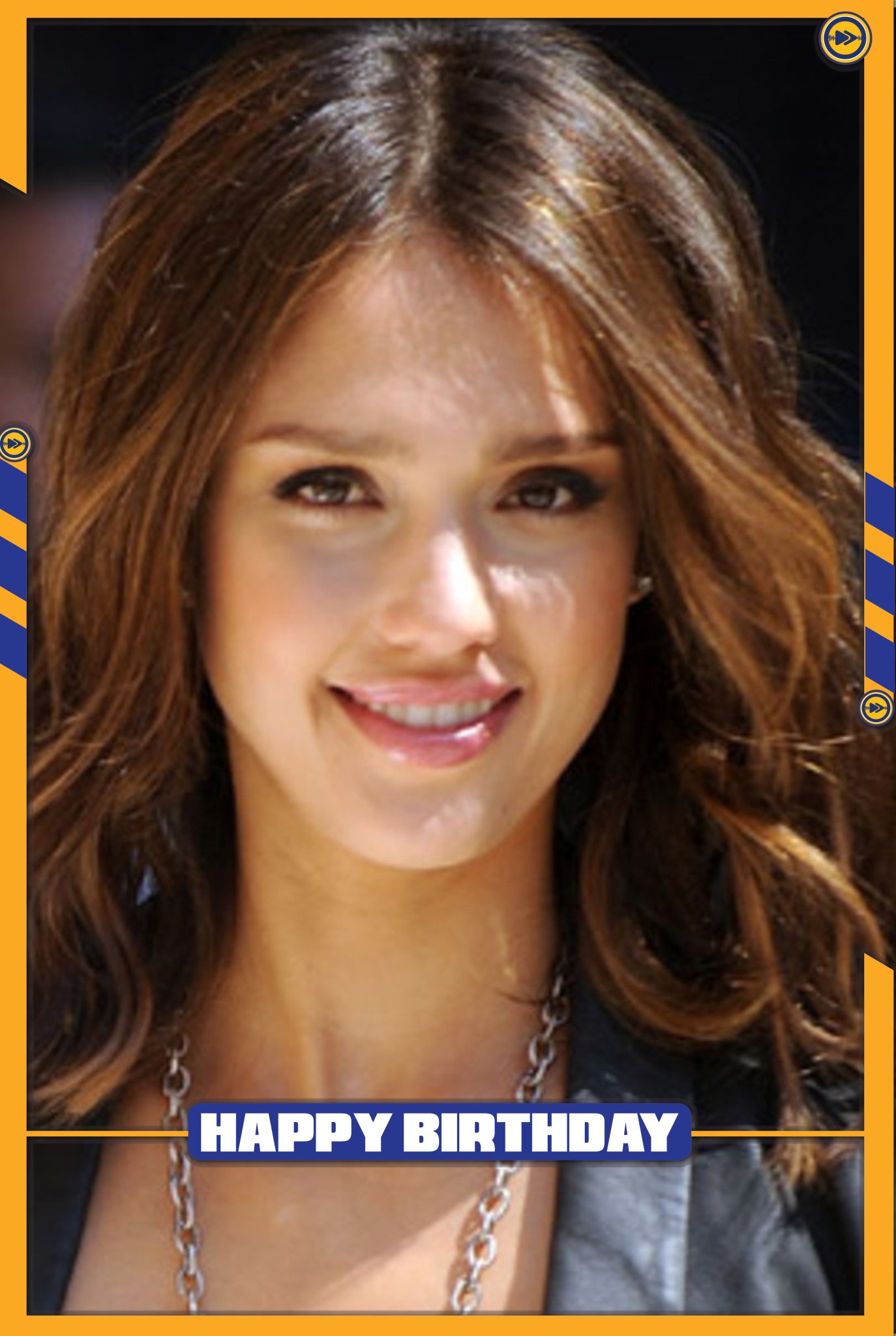 Happy birthday to Jessica Alba!  