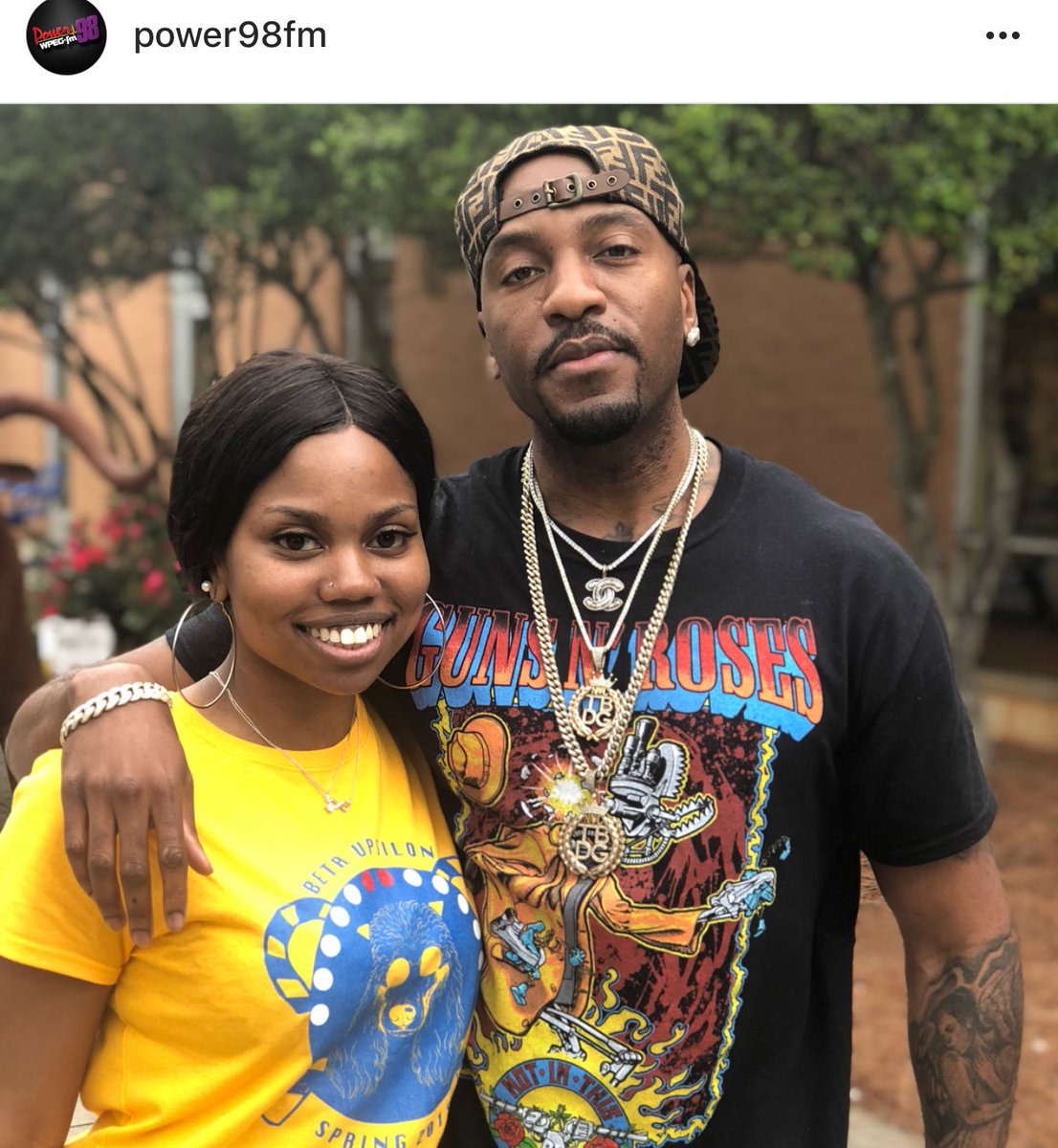 JCSU_SLE's tweet photo. Thank you @Power98FM @HeyMsJessica @Noleezy For stopping through with Jaquae & Grafh! #BullFest2018 @JCSUniversity #JCSU https://t.co/6ORKvzMdC6