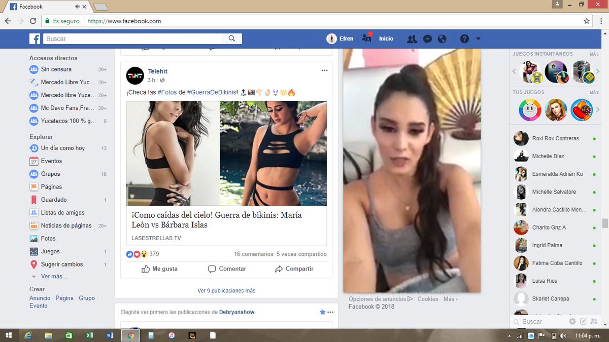 Efren_Arianator's tweet photo. mira nada mas entro a mi inicio y @barbaraig  por todos lados jaja te amo bonita https://t.co/OH4cmFWn9b