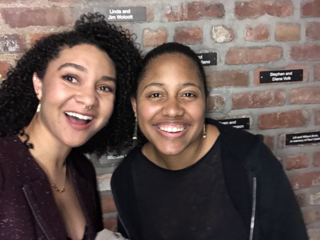 shelleyplaysaxy's tweet photo. Today was a really good day- my parents came in from Atlanta for the premiere of my piece for @BYChorus at @NationalSawdust 😍 also our #noelpointerfoundation intern is in the choir. It’s been a GOOD DAY!!!! A VERY GOOD DAY!!So happy. And my Mom is *CUTE* ❤️ #blessed #happy https://t.co/eYPjnZW51k