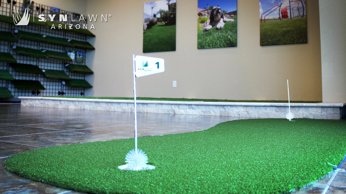 Our SYNLawn Arizona showroom has artificial grass samples as well as fun features like indoor putting greens to try! Stop by this #weekend to have some fun! 😀 bit.ly/2odZuT4 #FridayFunday #SYNLawn
