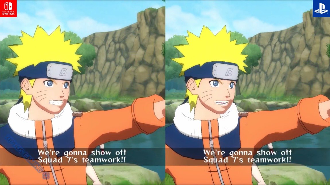 NARUTO SHIPPUDEN: Ultimate Ninja STORM 4, Switch VS PS4