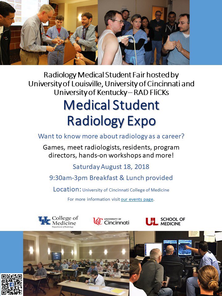 LilyWangDr's tweet photo. @amykpatel @courtneyraybon @Flemmigan @cmtomblinson @womenirads @LoriDeitte @danbrownIO Or host events like this for M1-4 to meet &amp; encourage students to think about radiology as a career. With women rads event at the expo https://t.co/1occrWL3iY