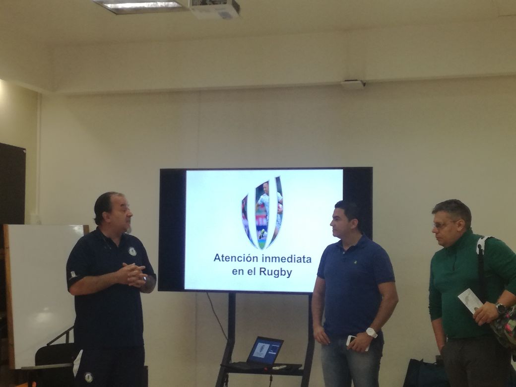 Curso #ICIR Nivel 2 World Rugby en Antioquia, #Colombia 🇨🇴, a cargo del Dr. Marcelo Saco, Coordinador Médico de #SudaméricaRugby y Director Médico de la UAR. 

#PlayerWelfare
#Bienestar
#BienestarDelJugador