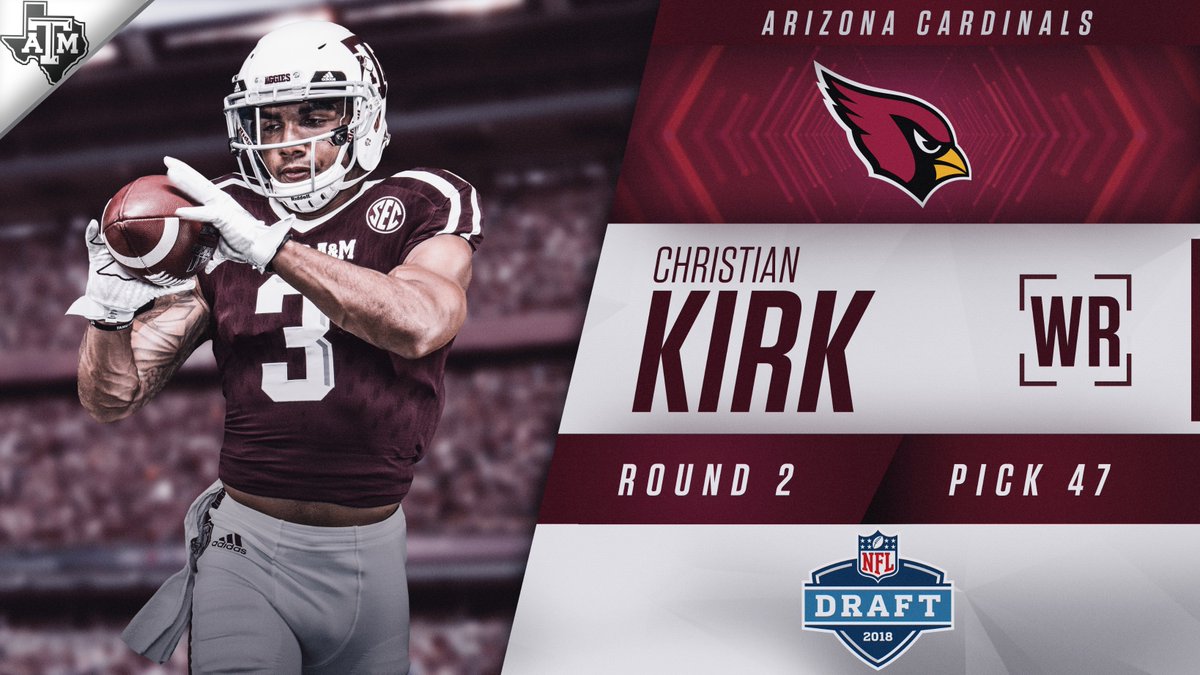 Headed home. 

@ChristianDavon2 goes No. 47 overall to the <a href="/AZCardinals/">Arizona Cardinals</a>! 

#NFLDraft #12thMan