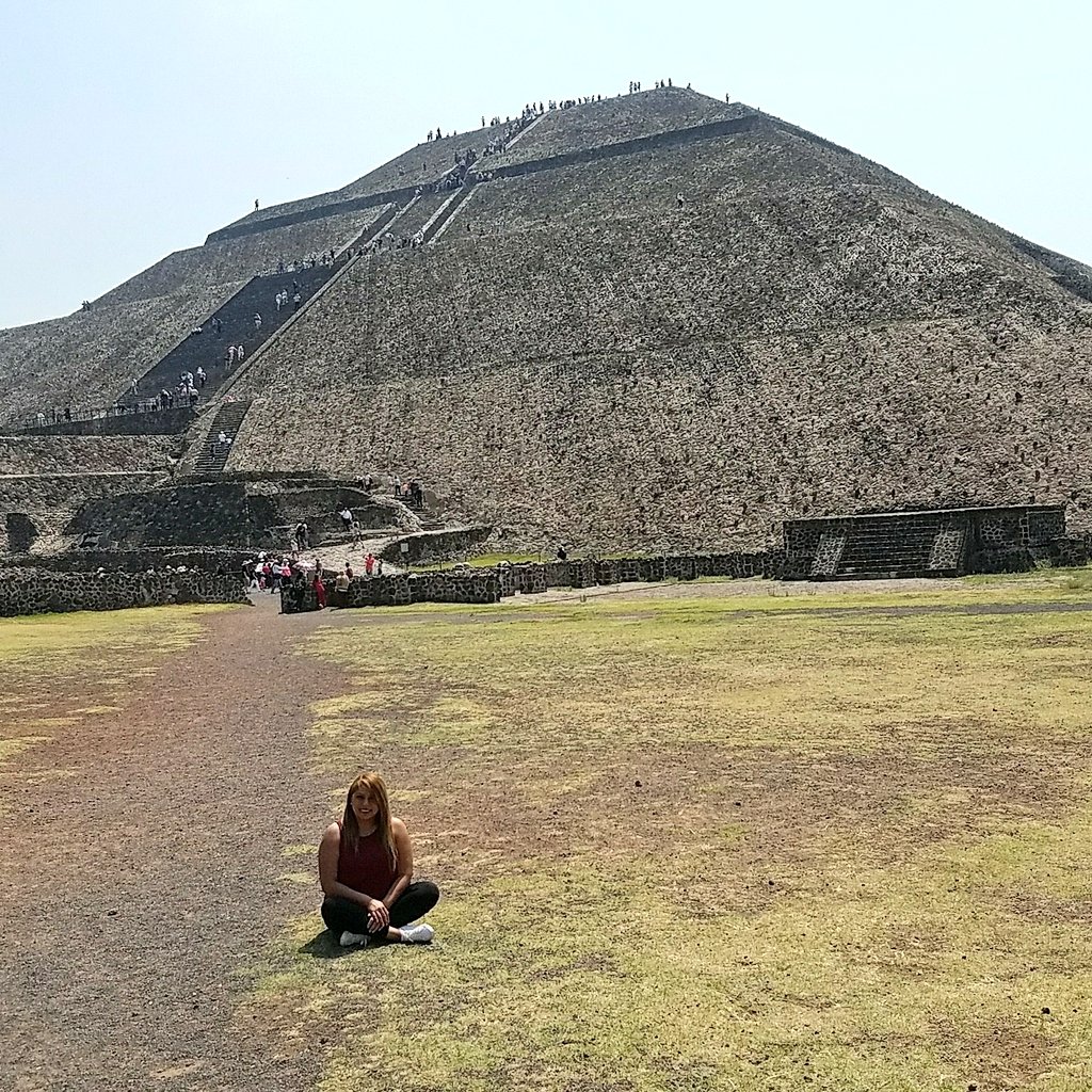 A little adventure doesn't hurt.
Mexico 😍 #pyramidofthesun