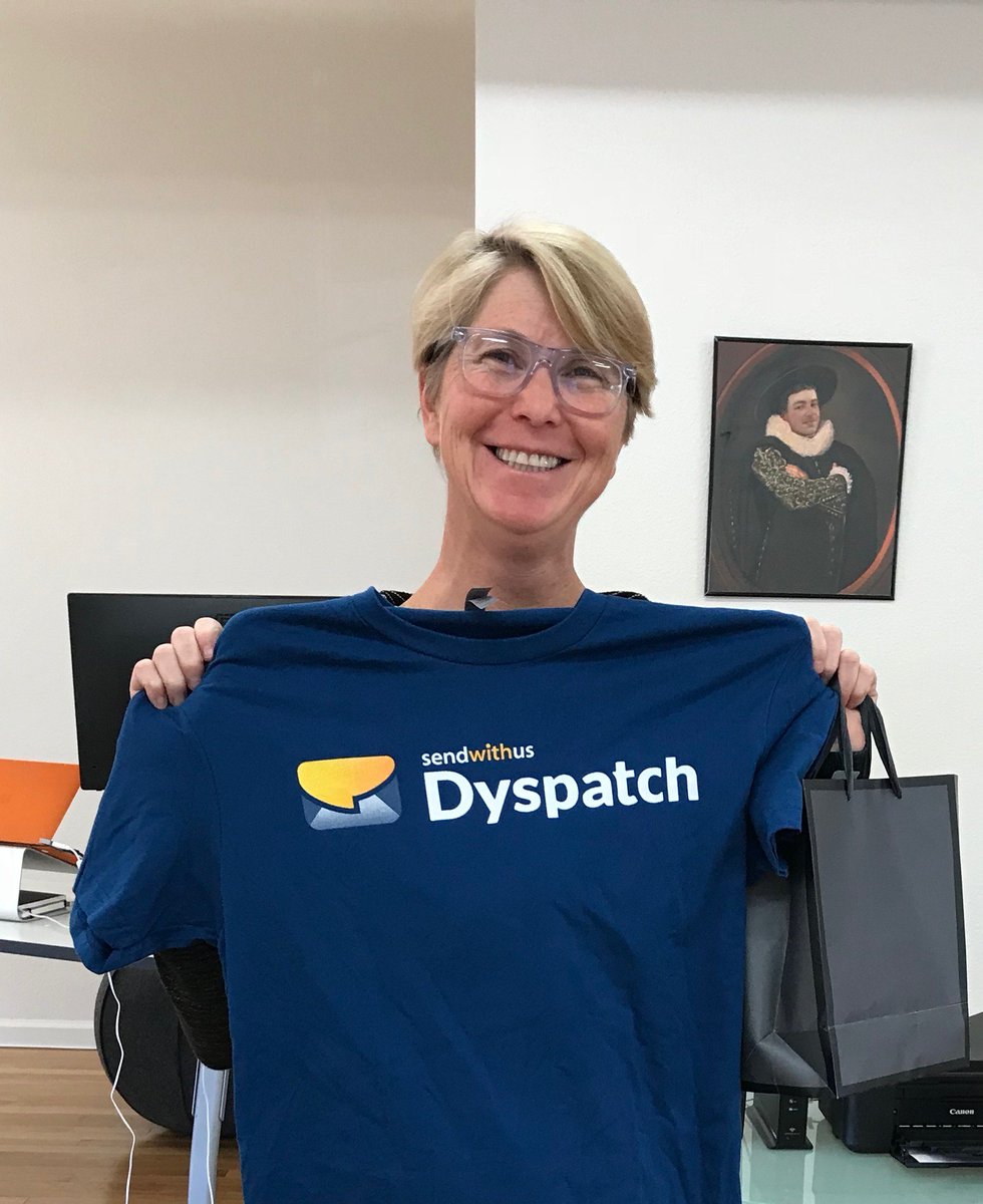 getdyspatch's tweet photo. Wishing our VP of Marketing @techmktmistress good luck on her upcoming #IronMan event. Go Mighty Megan!
#sfoffice #yyjoffice #SWUbies #SWULife https://t.co/KIueBlgD4y