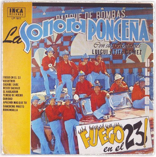 Chris_Montz's tweet photo. Al principio las carátulas de los discos de La Sonora Ponceña lucían las típicas fotos del grupo salsero donde los miembros posan aburridos para el lente de la cámara, por ello el departamento de arte de Fania Records, quiso cambiar la imagen de la orquesta https://t.co/qm3NwKLzJc