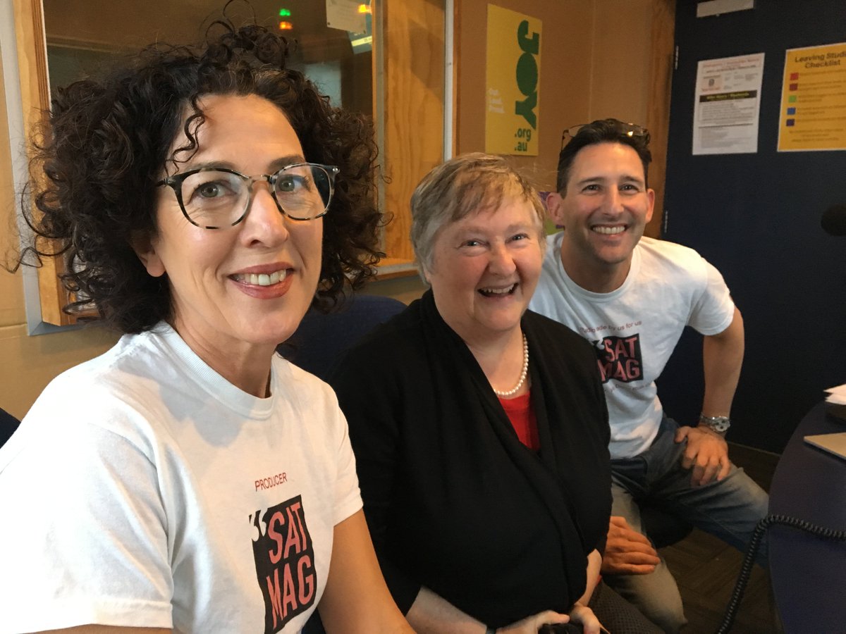On SatMag right now, our ray of sunshine Jude Munro, Chair of the Victorian Pride Centre, updates on the progress of this crucial project for our community. @tass1959 @DavidDmacca @VicPrideCentre