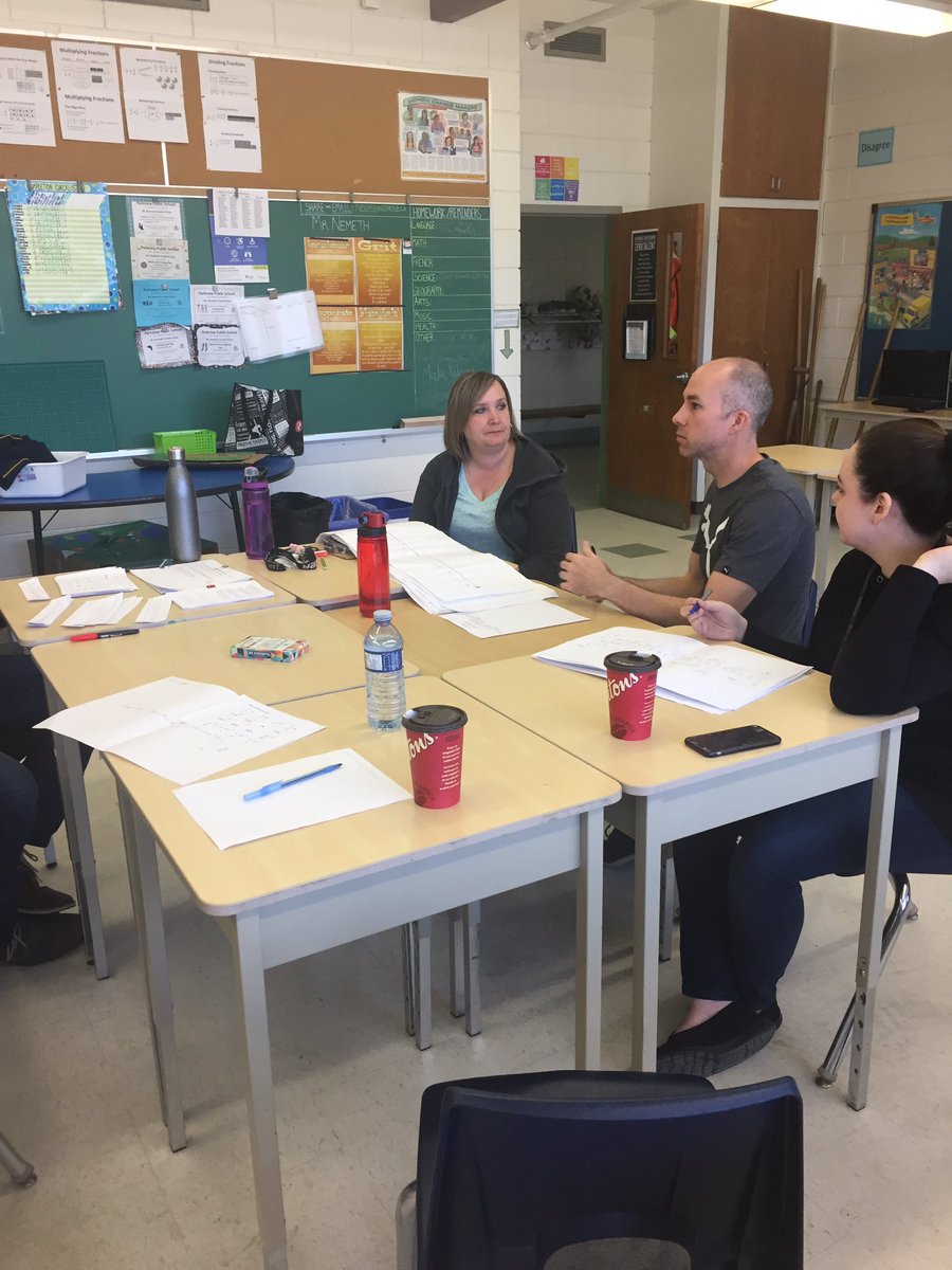 An amazing day of learning. Evaluating student work with Parkview Intermediate staff! Thanks Adam, Cody, Shannon and MK for sharing.