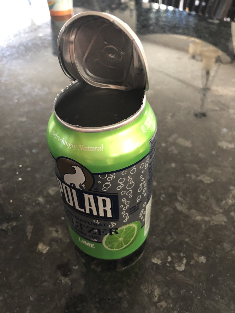 crjackson's tweet photo. @PolarSeltzer this can exploded in my car when I was driving in the highway and almost made me crash...love your seltzer but what gives with your cans? https://t.co/zvnFj6ASq6