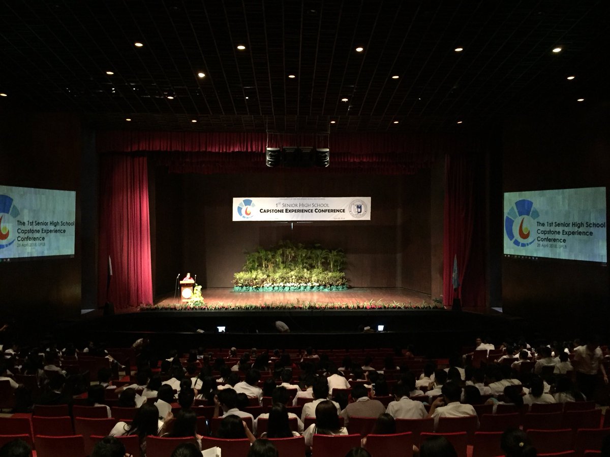 uprhstr's tweet photo. NOW: 1st SHS Capstone Experience Conference at DL Umali, UPLB https://t.co/Qez0VY7QGk