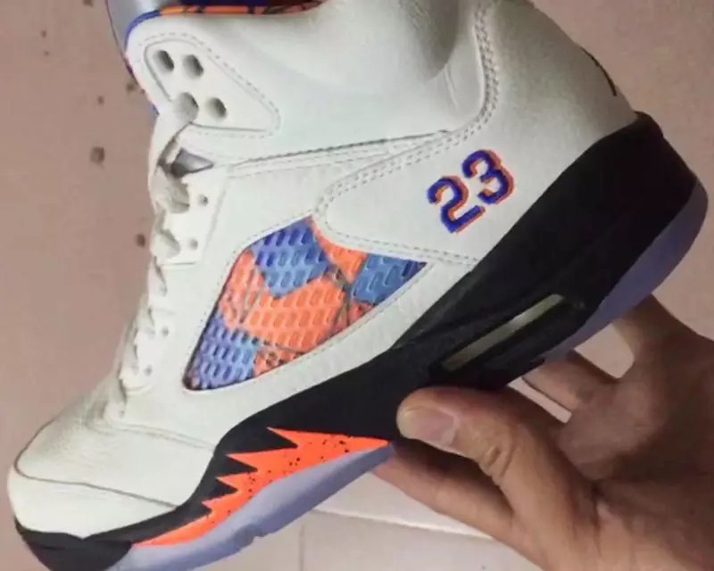 jordan 5 knicks 2018