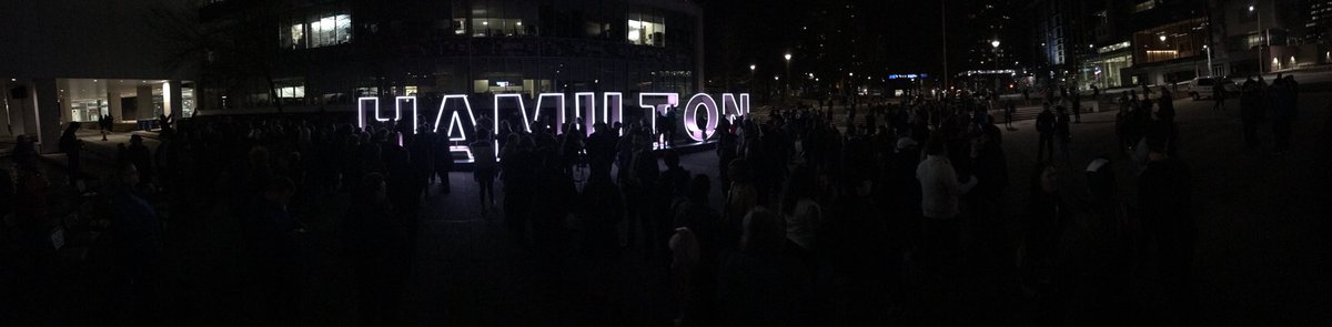 KRBAVAC's tweet photo. #HAMILTONsign #HamONT #time4sign https://t.co/ABqh3wqNzv