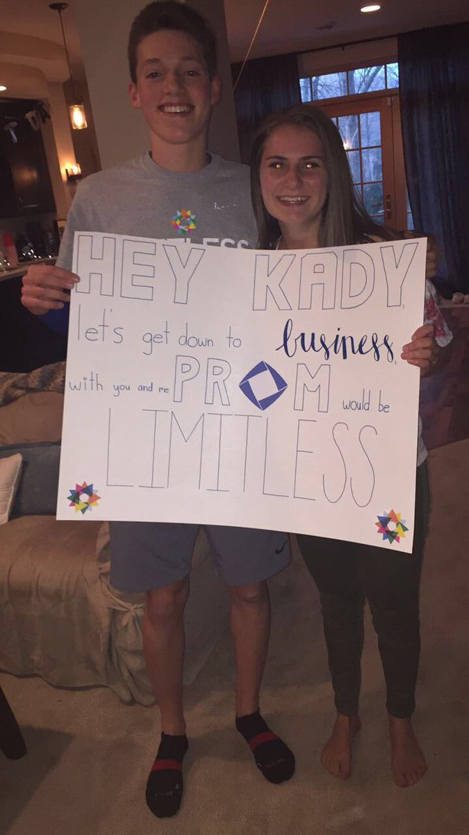 Shoutout to the cutest DECA Prom couple the world has ever seen!!!! True DECAthletes 💠 #limitless <a href="/mndeca/">Minnesota DECA</a>
