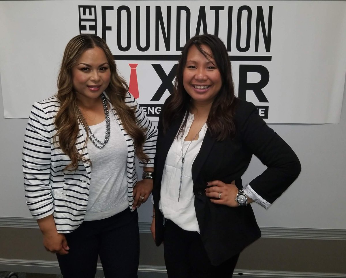 Bora Chiemroum(right), Founder of Kravant Boutique, LLC and Sophan Smith(left), Founder of FacesBySophan at last night's networking event by @FoundationMixer & @LoLaEforAll.

#KhmerWomen #Khmer #KhmerEntrepreneurs #Cambodian #Lowell #LowellMass #EForAll #TheFoundationMixer