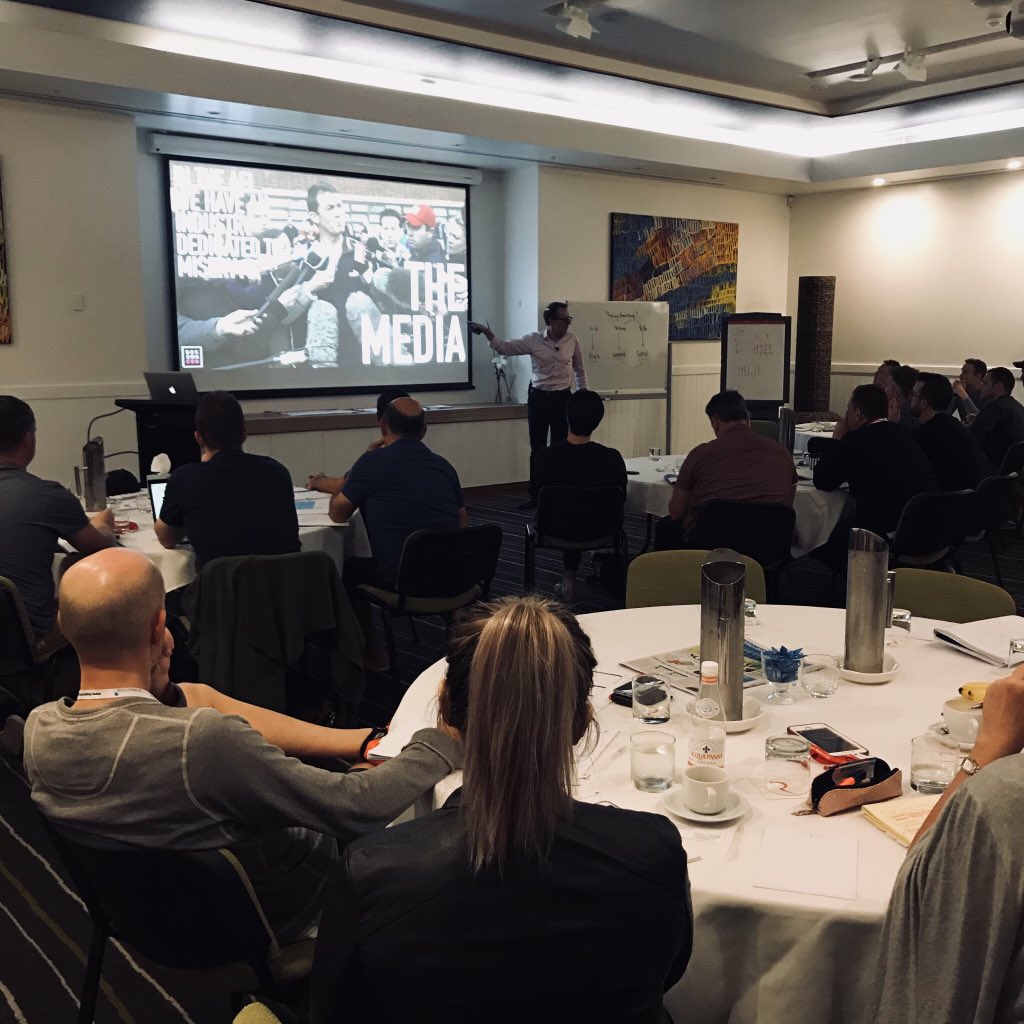 ThePractice97's tweet image. Starting our final day at #byronbay18 listening to the incredible @CamSchwab speak about his experiences in business and the importance of implementing strategy and harnessing the true potential of your people. #lifechanging #haveyourcakeandsellittoo