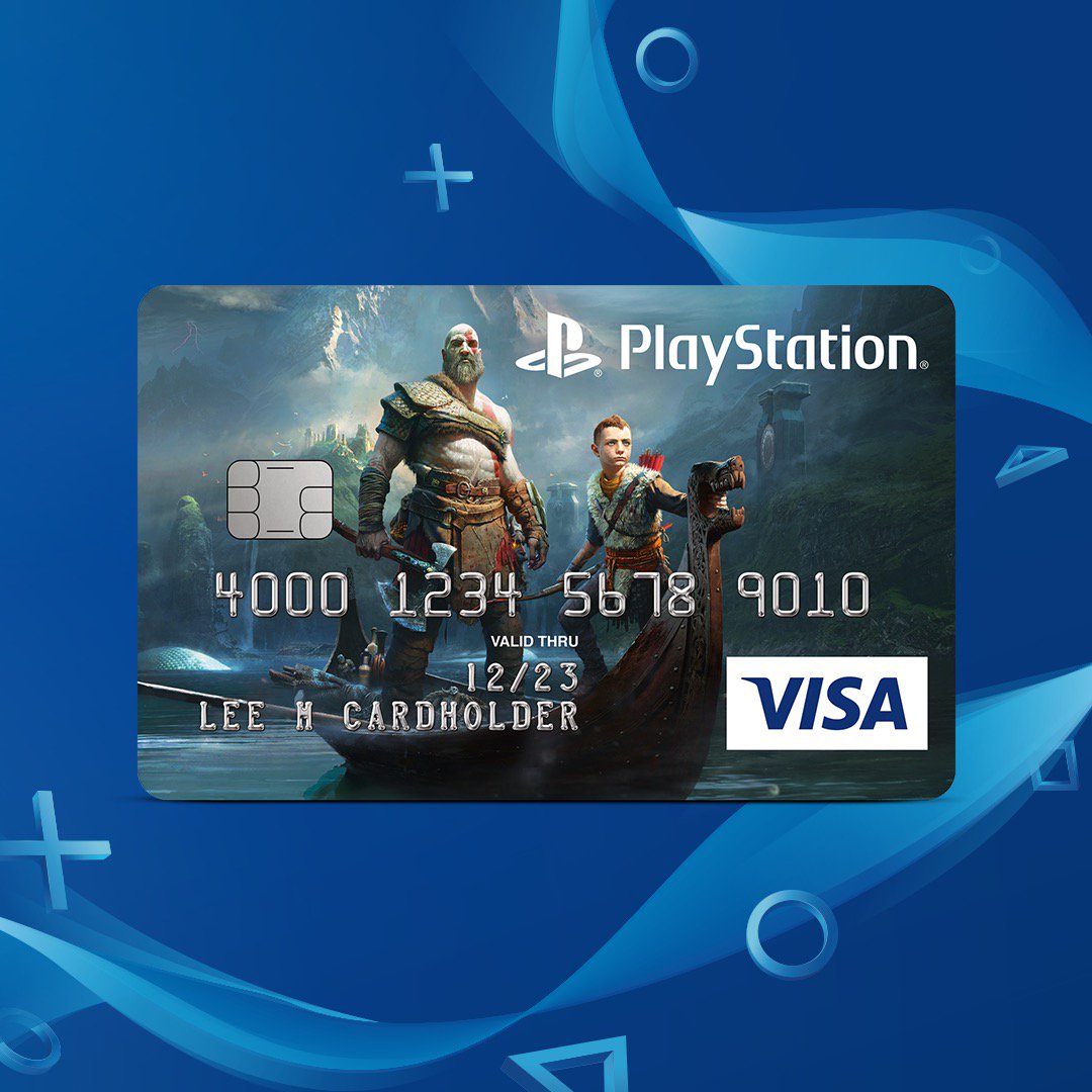 PlayStation on Twitter: can customize their PlayStation Card their favorite game, including God of War designs. a cardholder? Learn more: https://t.co/B772MY8gXl https://t.co/EzPf7Hg5Xt" / Twitter