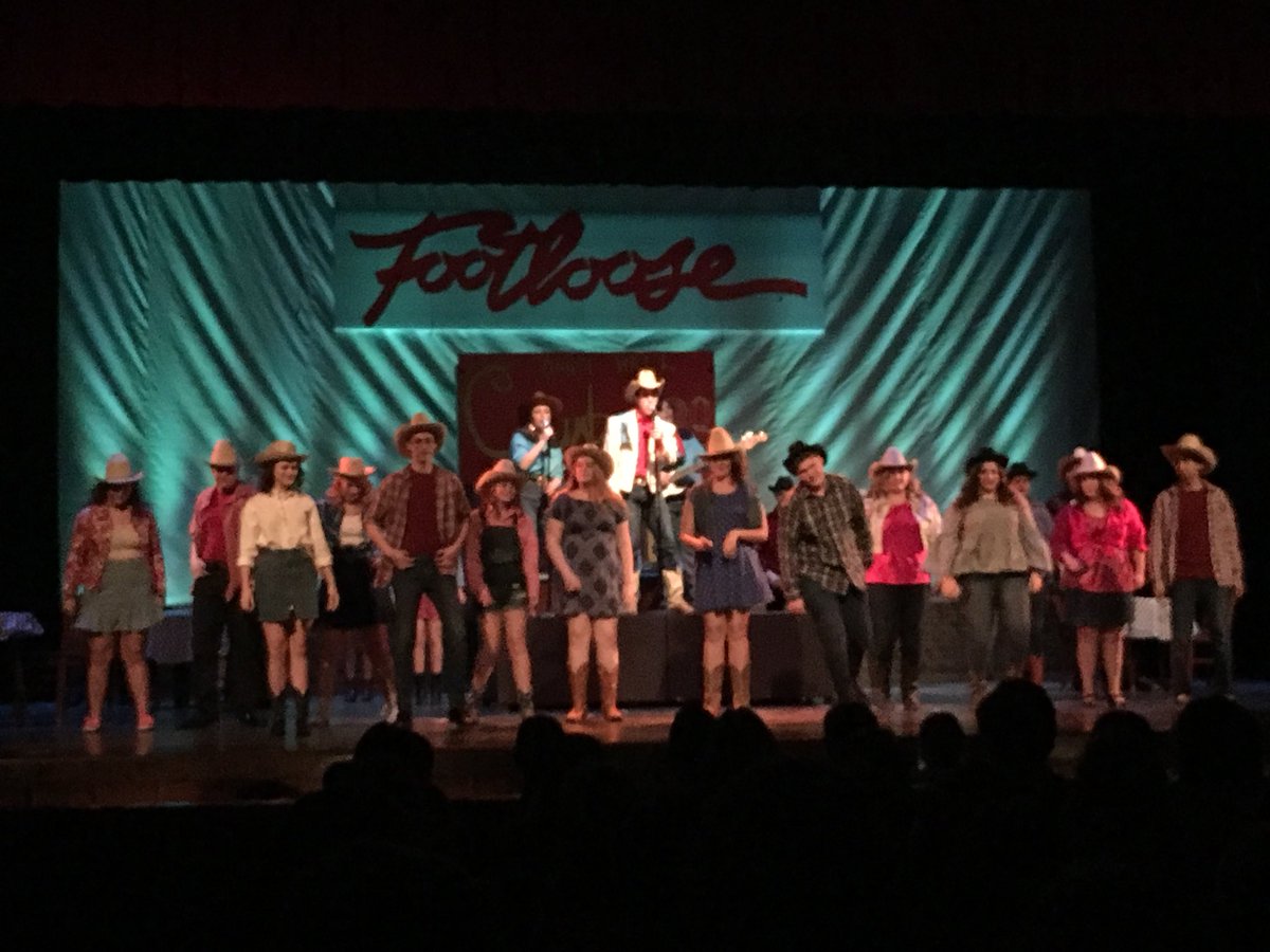 DeKalbHS's tweet image. Don’t miss DHS’s production of Footloose this weekend!  Great job, Barons!