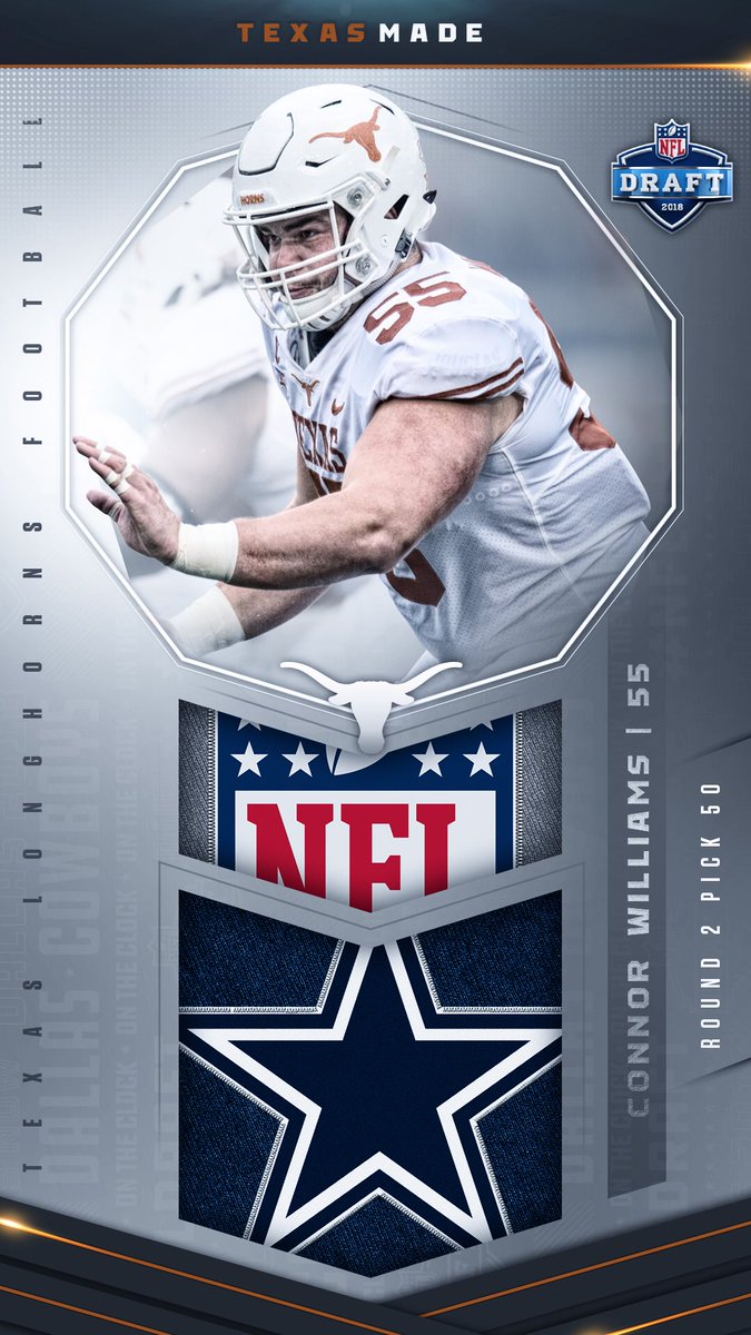 TexasFootball's tweet photo. Connor Williams. Mobile sized. #ThisIsTexas #TexasMade #HookEm https://t.co/v7rFSjVSCH