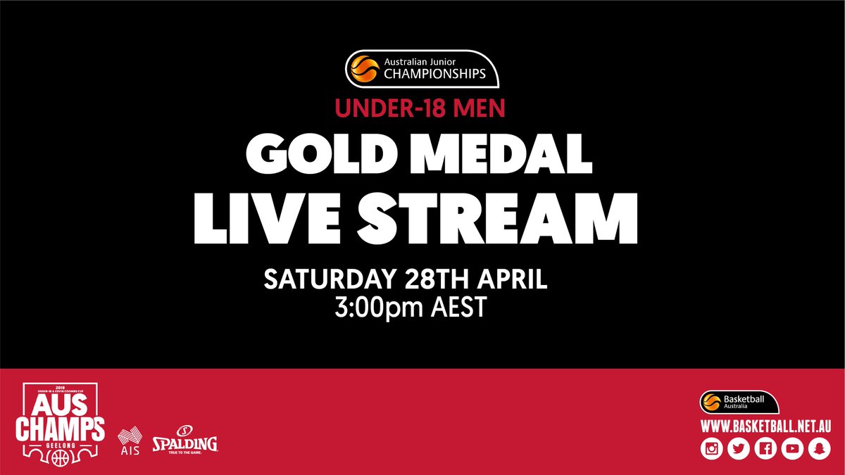 NOW | LIVE on the BA Facebook page, watch the 2018 Under-18 #AusChamps men's gold medal game between WA Metro and <a href="/basketballqld/">Basketball Queensland</a> South!

Stats: bit.ly/2KisrFI