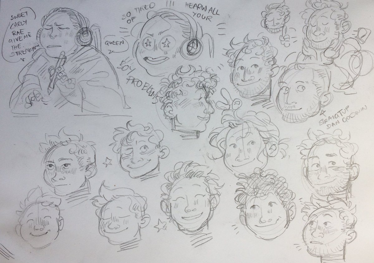 donut dev pt 2 trying out diff hairstyles and NONE OF EM STUCK a couple were ok. Also ft me ? 