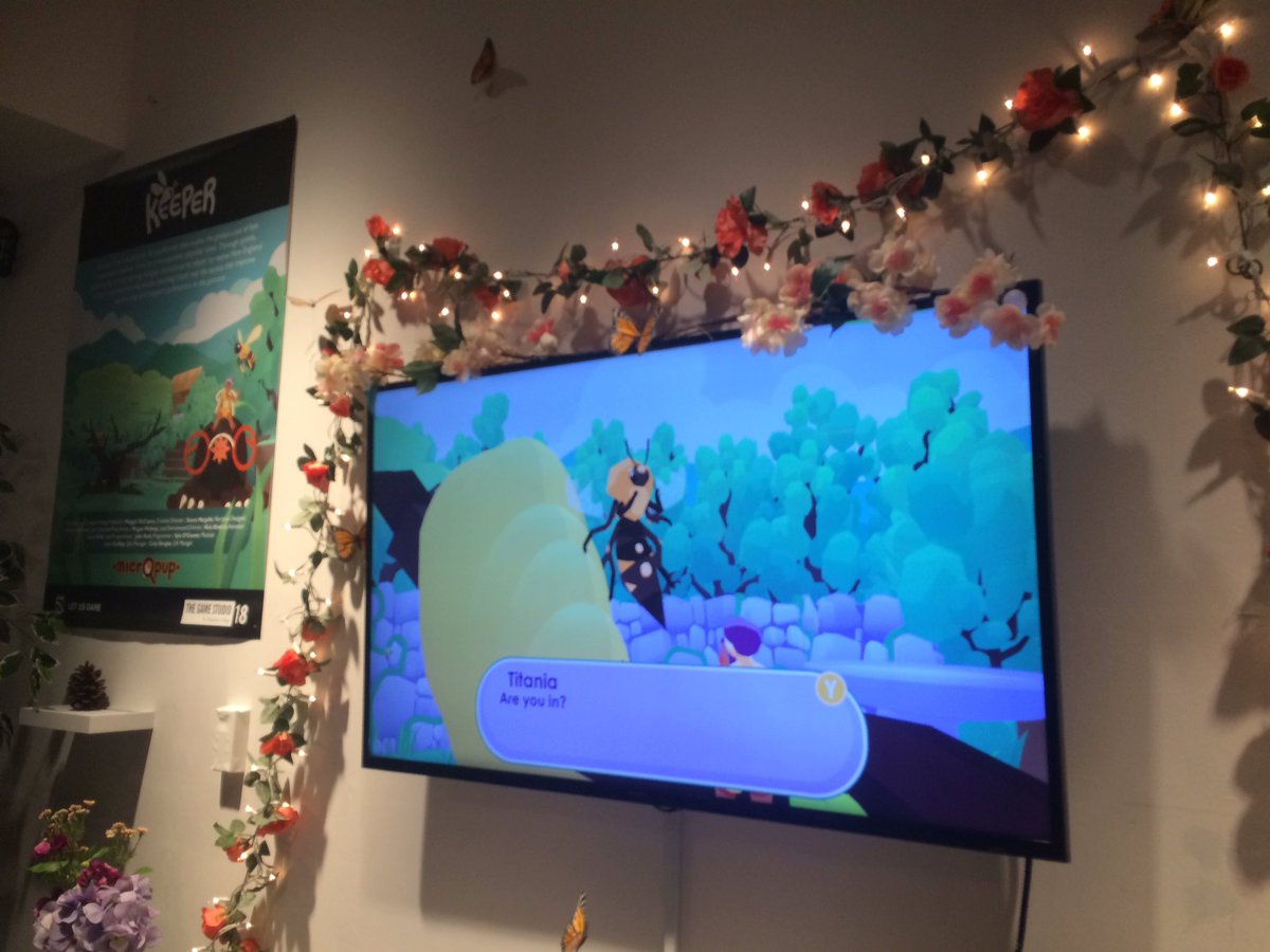 #keepergame has come to life at last 🐝