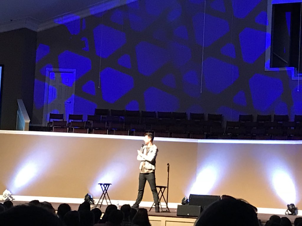 John Crist is funny on social media but even better in concert #OpenUpTheHeavens