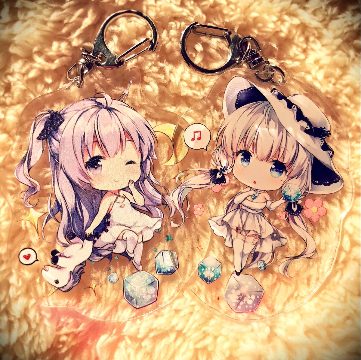 両面キーホルダーも…!! 