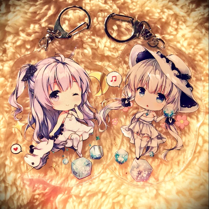 両面キーホルダーも…!! 