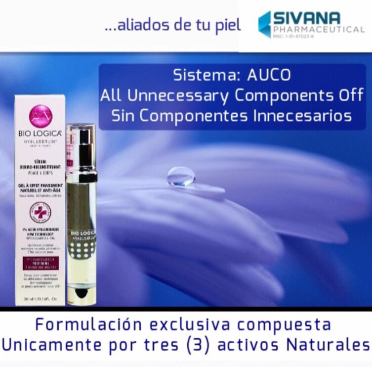 sivapharm's tweet photo. BIO LOGICA Hyaluserum ayuda a tu piel a luchar eficazmente contra los efectos de la edad. #arrugas #antiaging #antiarrugas #acidohialuronico #hialuronico #antiedad https://t.co/EF8njTKbGT