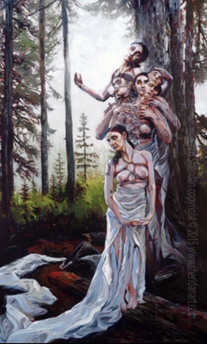 SeattleShibari's tweet photo. Proud of painter Chris Sheridan for winning Juror’s Prize at #SEAF2018 @seattle_erotic Seattle Erotic Art Festival! I had the pleasure &amp; honor of tying the models in all three of his works on display this year—always love collaboration. 🙏👍🖤 https://t.co/nPFkLDVyxQ