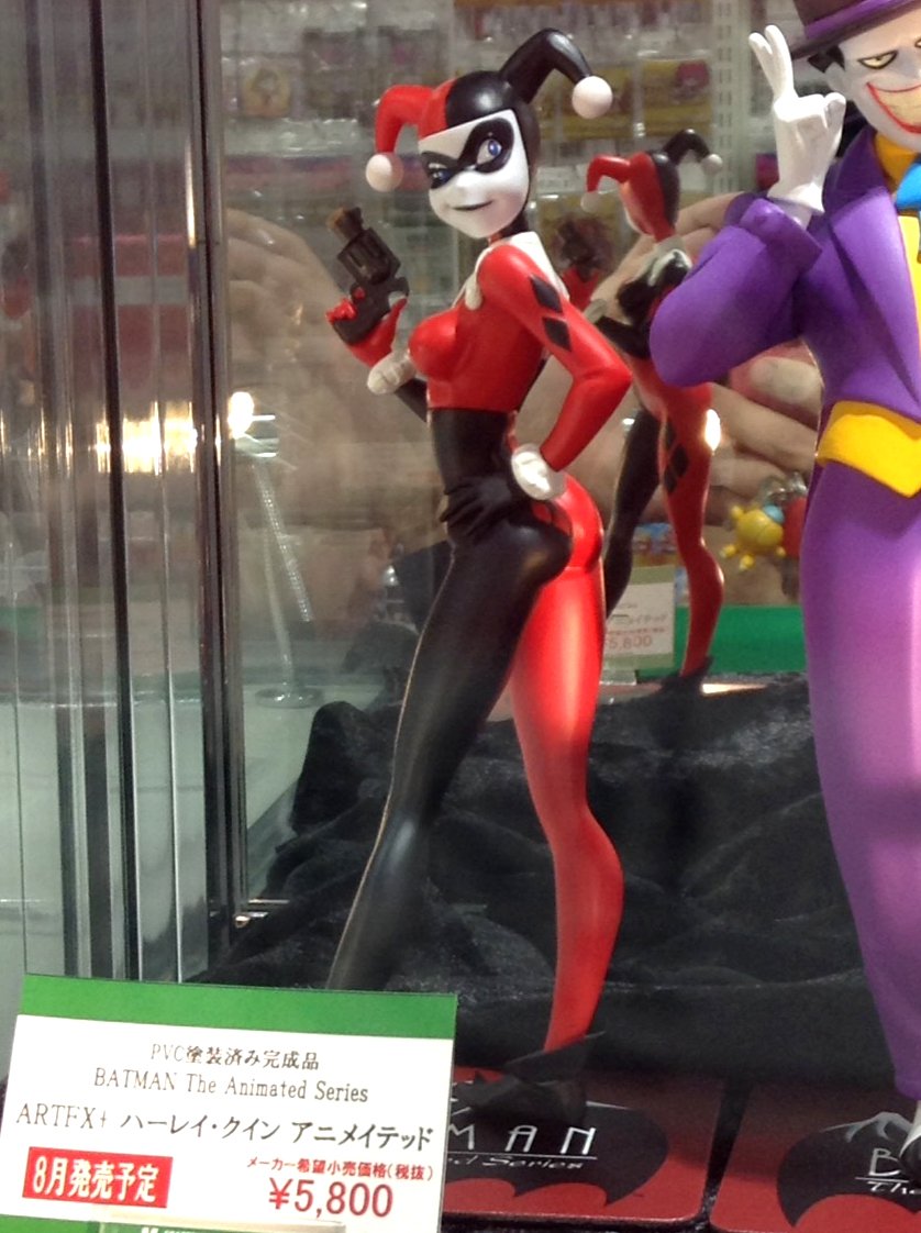 あみあみ秋葉原店 秋葉原ラジオ会館店 コトブキヤ様の Artfx Dc Universe ジョーカー アニメイテッド Artfx Dc Universe ハーレイ クイン アニメイテッド デコマス展示中です Dc