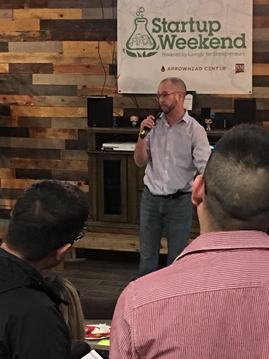 Enjoying the pitches at <a href="/StartupWeekend/">Techstars Startup Weekend</a> in El Paso #borderplexsuw.  Looking forward to mentoring tomorrow. #StartupWeekend <a href="/coworkoasis/">Sandbox Ventures</a>