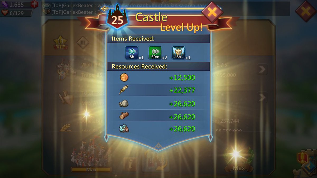 hyperShezzo's tweet image. Finally i got :D maxed castle :D