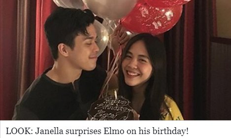 SWEET! Iba talaga magpakilig si Elmo! See their moments HERE: bit.ly/2FosdJx