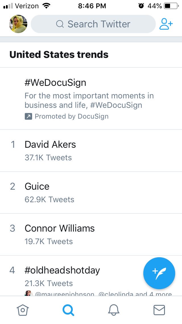 Well I knew one day I’d  rise to the top. Number one trending topic tonight!#celebritystatus 💁‍♂️ take that <a href="/EricHennig/">Eric Hennig</a> 😂 #micdrop