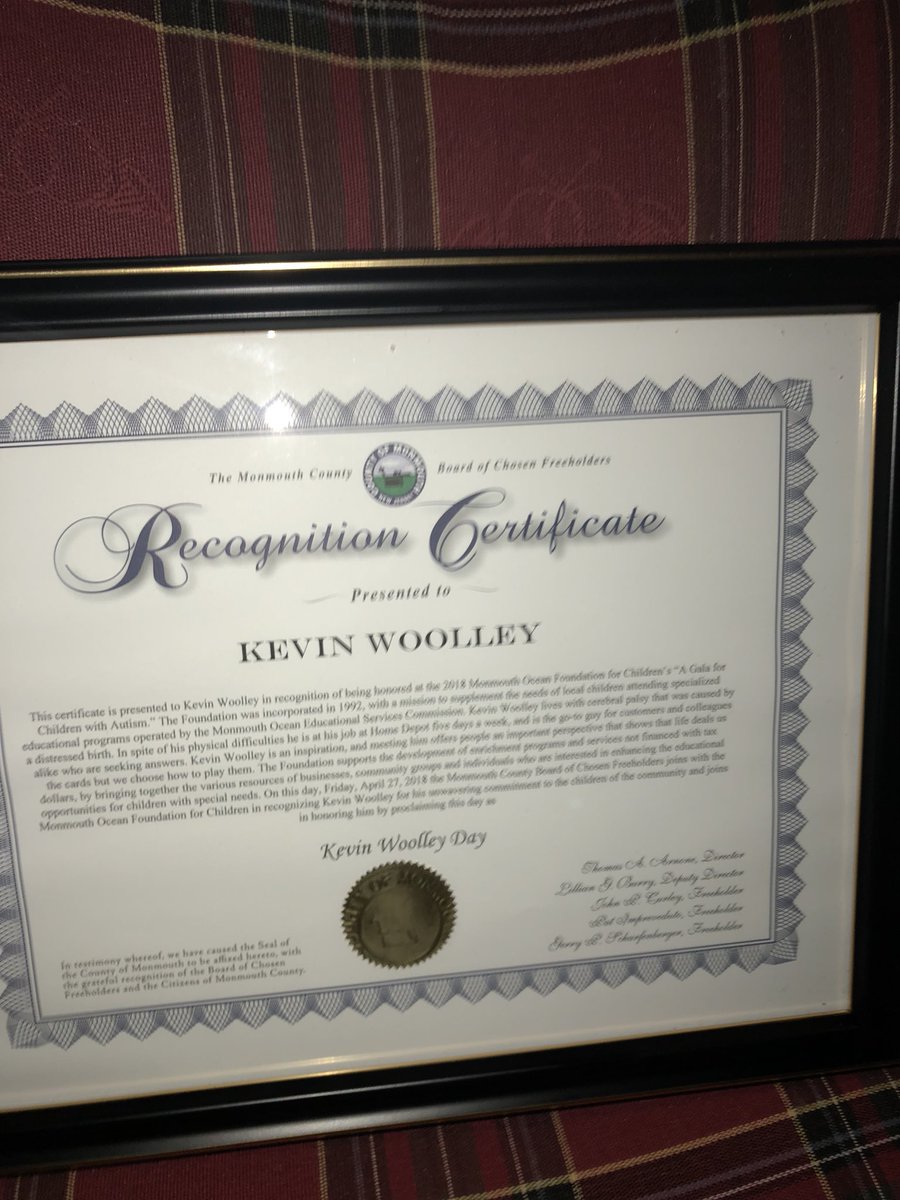 KevinWoolley7's tweet photo. Person of the year, nice presentation.  Had a great time. https://t.co/ofs6BOyolY