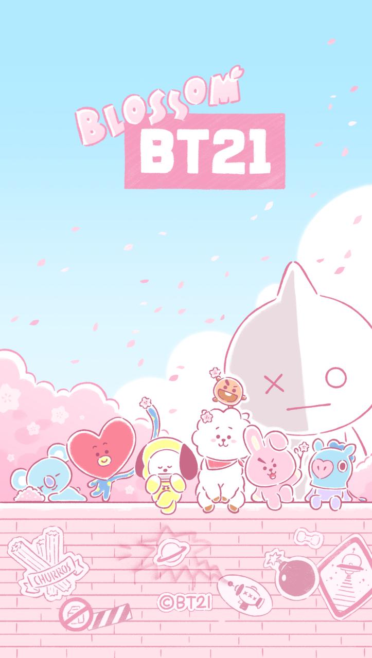  BT21  on Twitter Blossoming Together The perfect BT21  