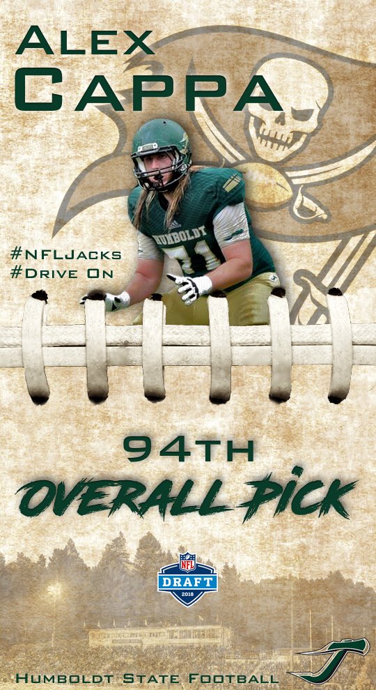 Humboldt ✈️ Tampa Bay! 
#NFLDraft 

#NFLJacks | 🌲 | #DriveOn