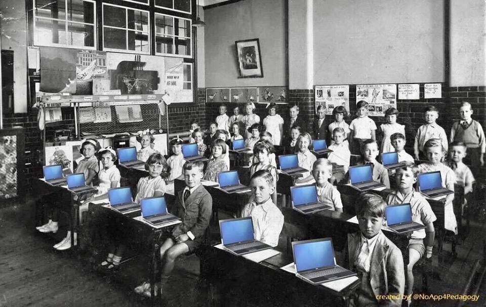 TeachersJourney's tweet photo. Don't make the mistake of adding technology &amp; changing nothing else! #inelearn  #edtech #edchat https://t.co/Nk3noO3dSn