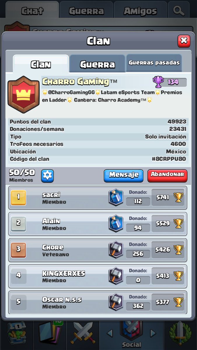 CharroGamingGG's tweet photo. #CR | Así Luce Charro Gaming casi al terminar la temporada🤩.
Si quieres formar parte de nuestra familia, Mándanos MD🔥.
Te esperamos🔥.
#GoCharro
#WeAreCharro https://t.co/Xjsv8V6yoI